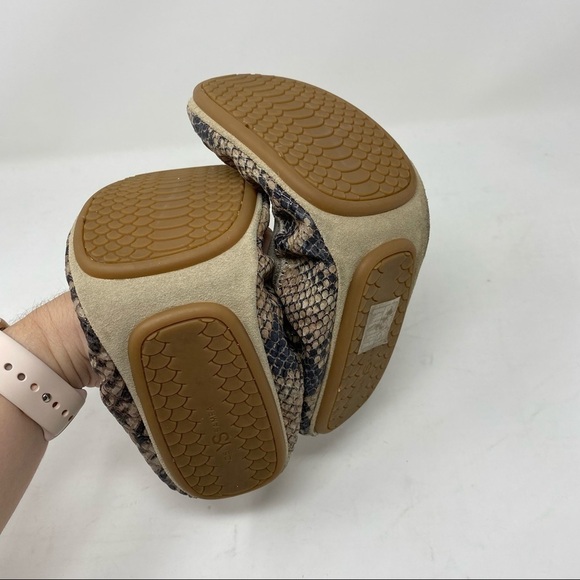 Yosi Samra Samara 2.0 - Ballerina Style snakeskin foldable flats - Picture 6 of 10